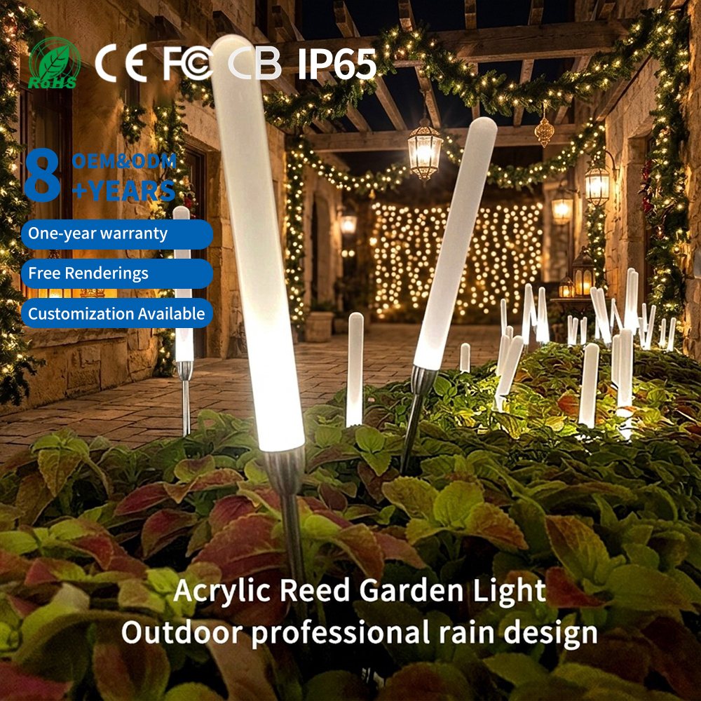 LED Reed Light IP65 Rated 2700K Warm White Christmas Landscape Festival Lighting