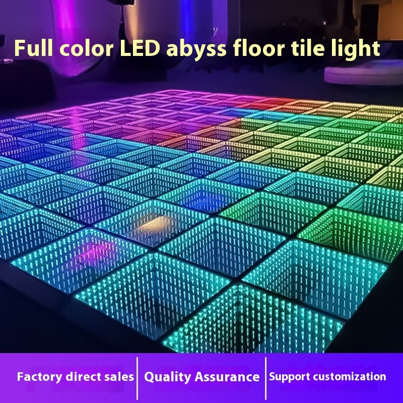 LED UV Floor Tile Light IP65 RGB DMX512 Control for Theme Park