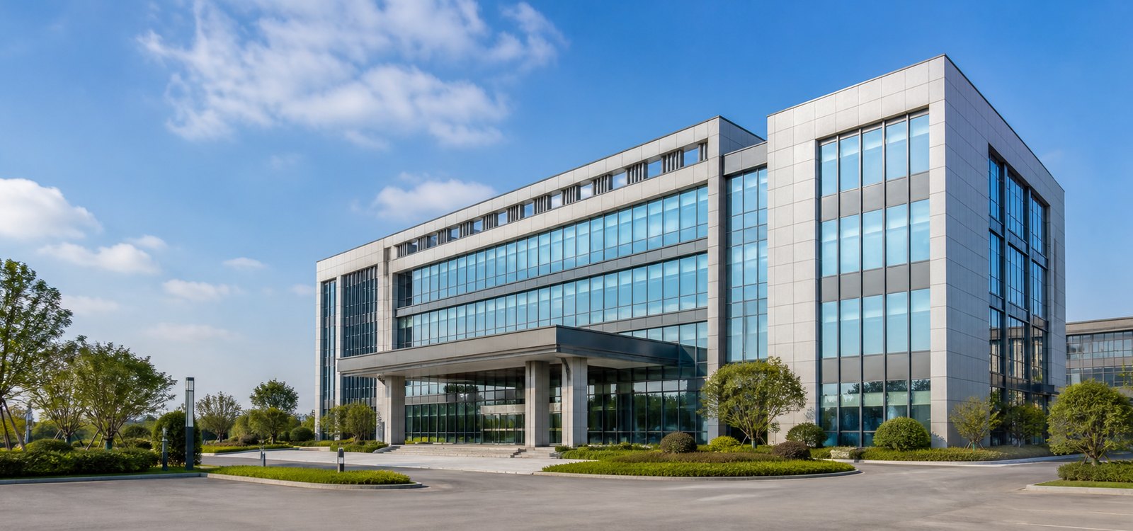 Modern office building representing HWLight corporate operations