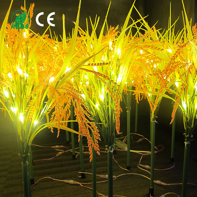 Solar Dandelion Reed Garden Light for Lawn Landscape Decor